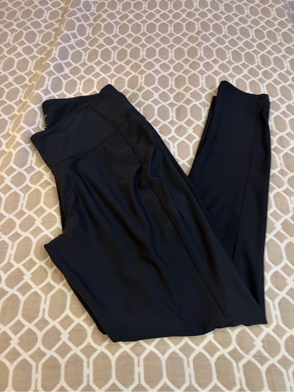 Marina Weekend Active Women’s Black High-Waist Active Leggings large